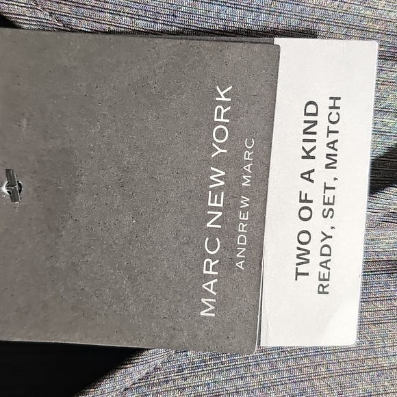 MARC NY Charcoal Metallic Women's Top. NWT. Bell Sleeves. Coctail, Clubs. - Picture 3 of 8